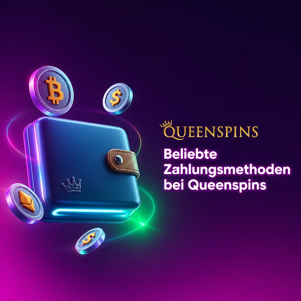 Beliebte Zahlungsmethoden bei Queenspins: Visa, Skrill, Paysafecard, Neteller, ecoPayz, Bitcoin und MuchBetter im Überblick