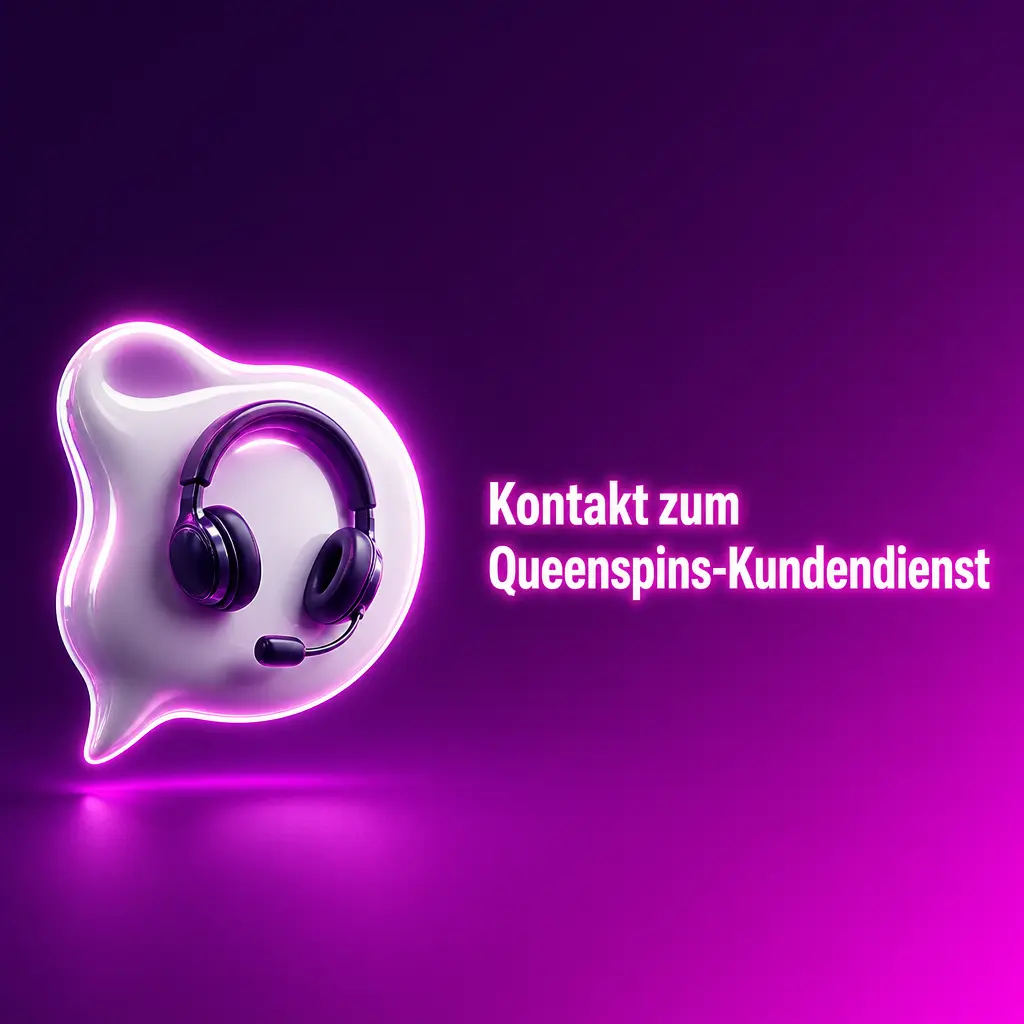 Queenspins Kundendienst in Österreich: Live-Chat, E-Mail, Kontaktformular und FAQ rund um die Uhr verfügbar.