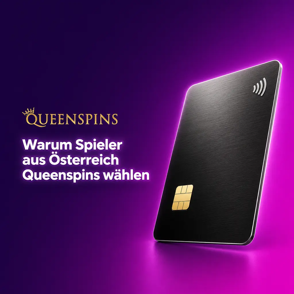 Queenspins Casino: schnelle Auszahlungen, deutscher Support, Paysafecard, großer Bonus und geprüfte Fairness für Spieler aus Österreich.